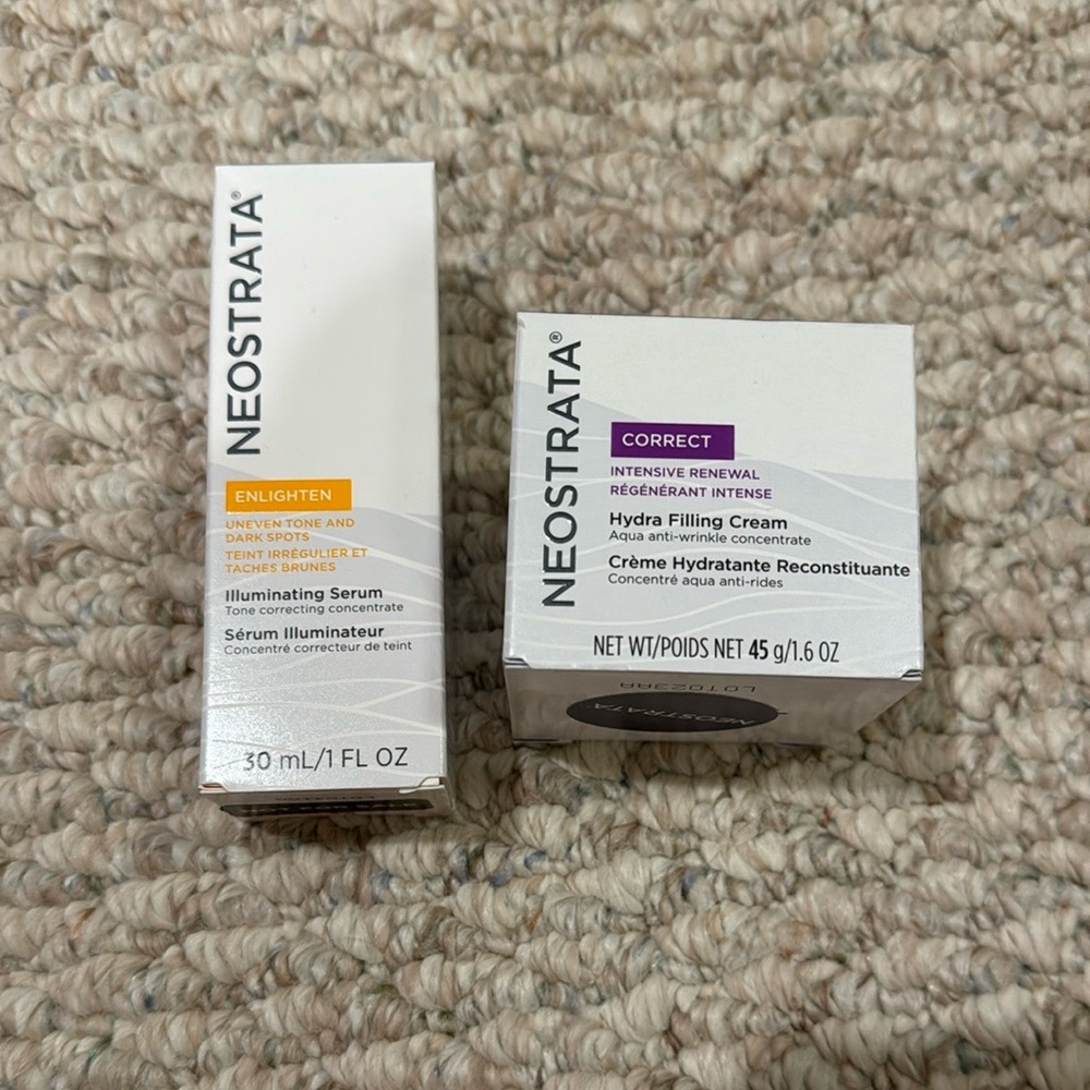 Neostrata Illuminating Serum and Hydra Filling Cream Set